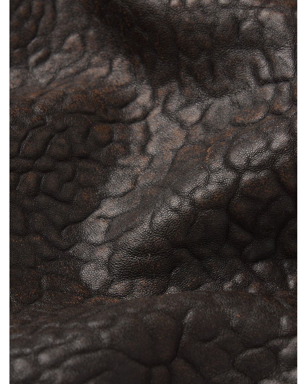 FRAME Brown The Shrunken Flight Jacket