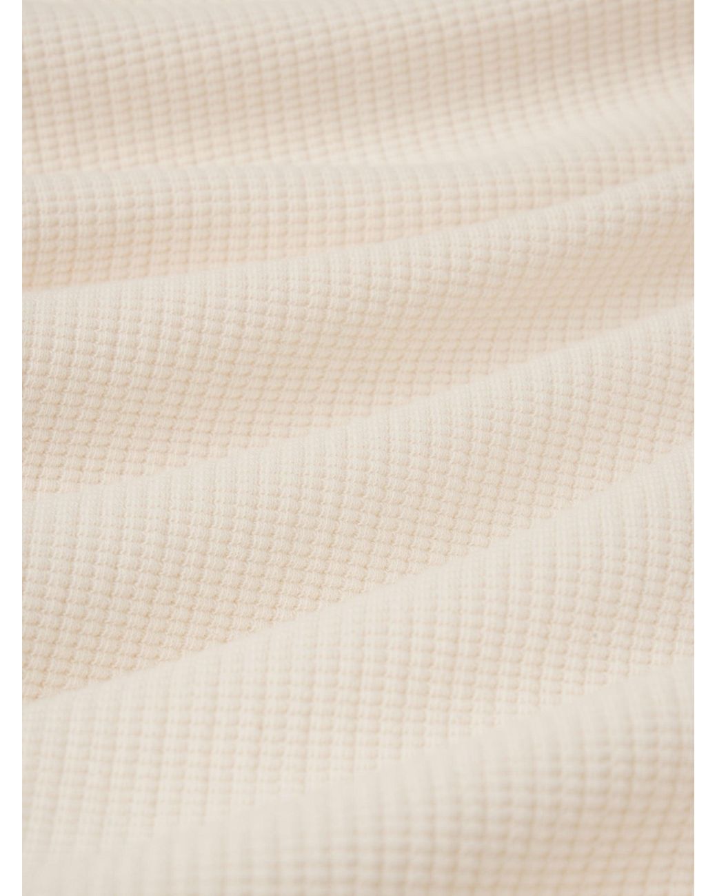 FRAME White Waffle Textured Shirt for men