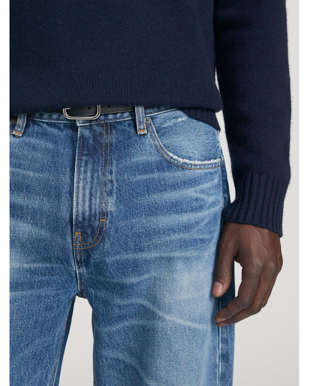 FRAME Blue Relaxed Jean for men