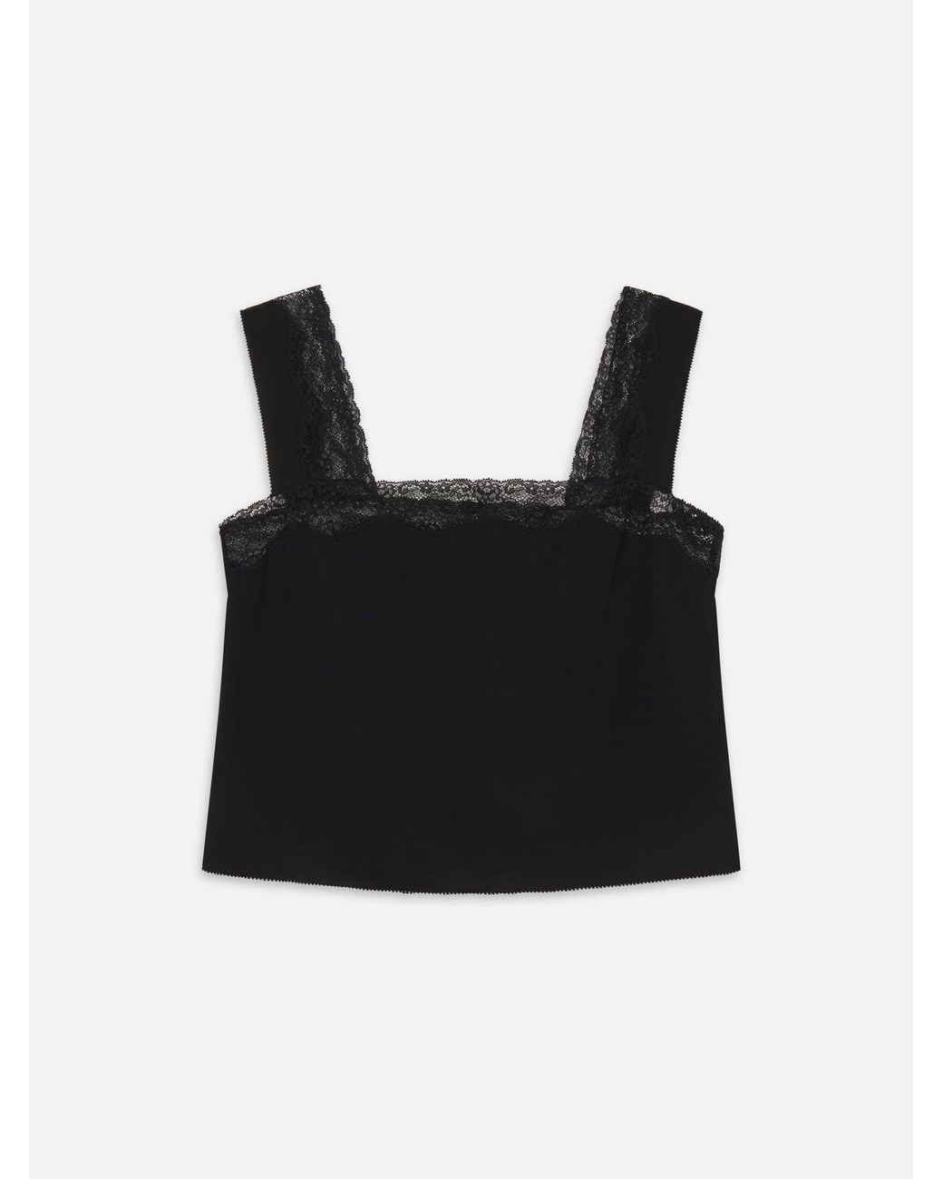 FRAME Black The Chandelier Cami
