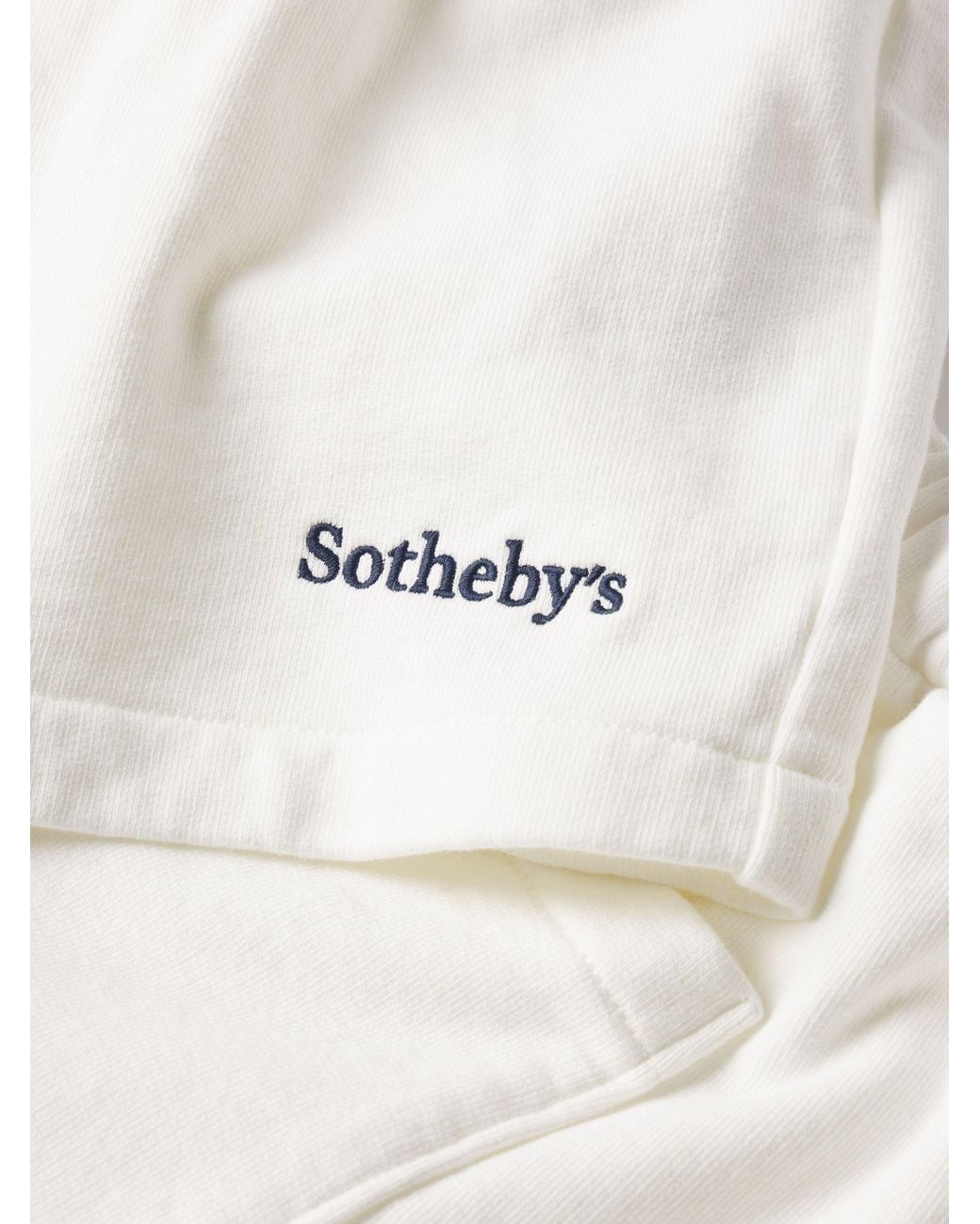 FRAME White Sotheby's Sweat Short