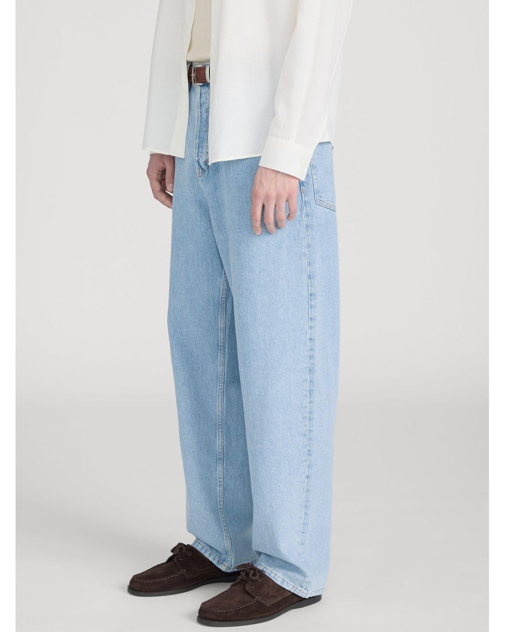 FRAME Blue Baggy Jean for men