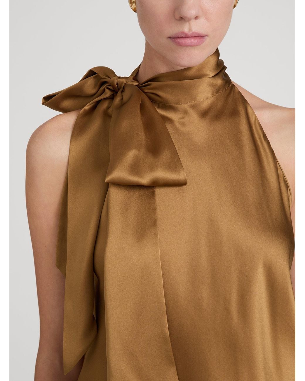 FRAME Natural The Ribbon Top