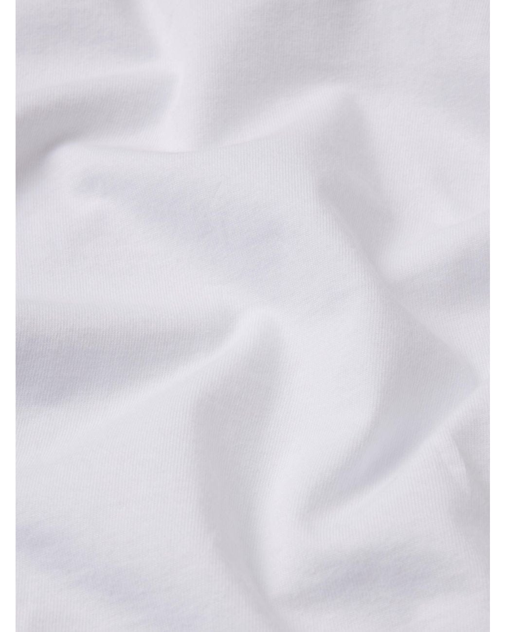 FRAME White The Solstice Eyelet Tee