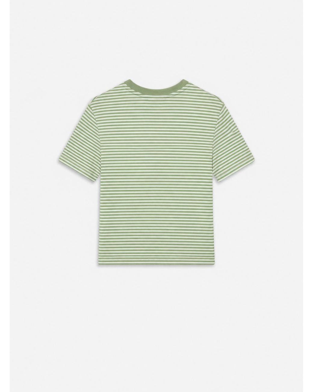 FRAME Green The Baby Tee