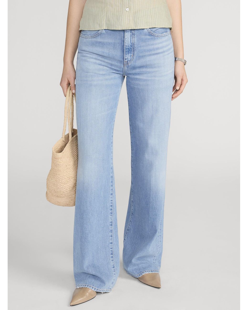 FRAME Blue The Off Duty Stroll