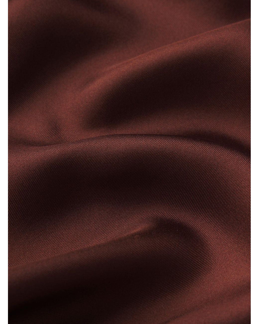 FRAME Brown The Silk Boy Shirt