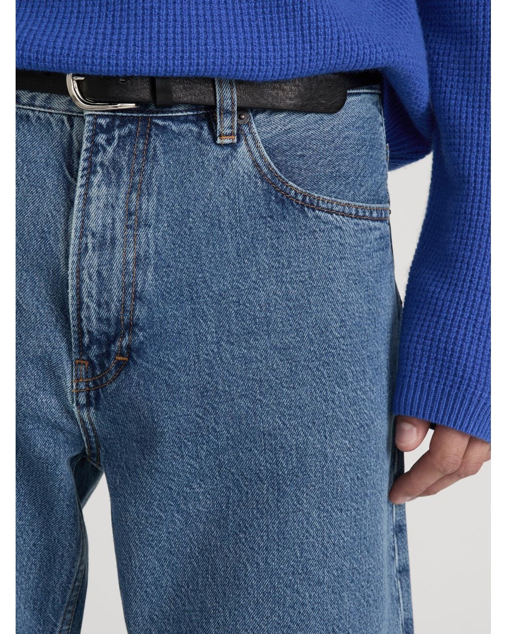 FRAME Blue The Relaxed Jean for men