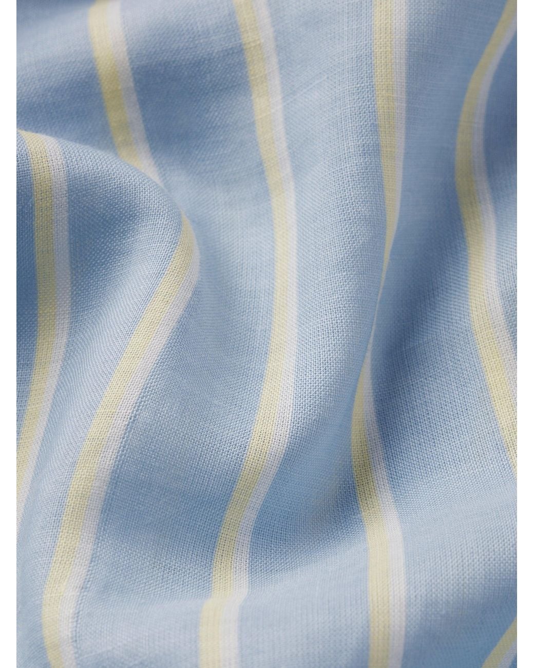 FRAME Blue The Linen Boardwalk Shirt