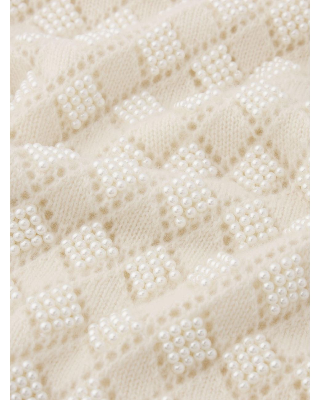 FRAME White The Pearl Sweater