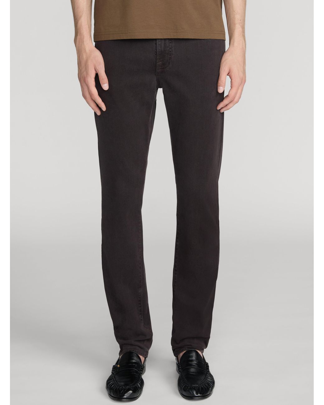 FRAME Black L'homme Slim Brushed Twill for men
