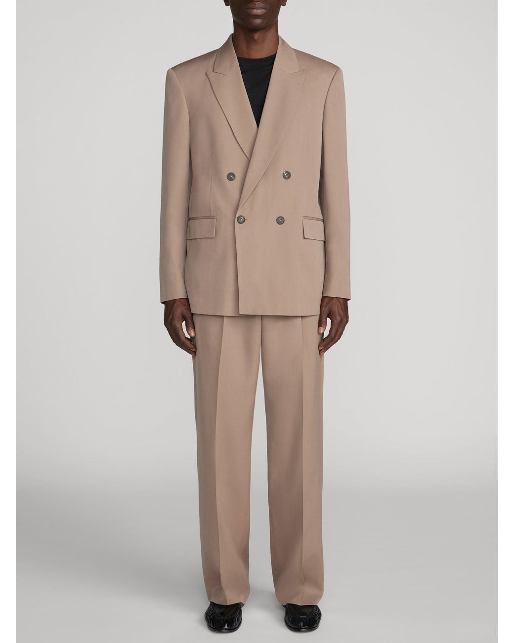 FRAME Brown Double Breasted Blazer for men
