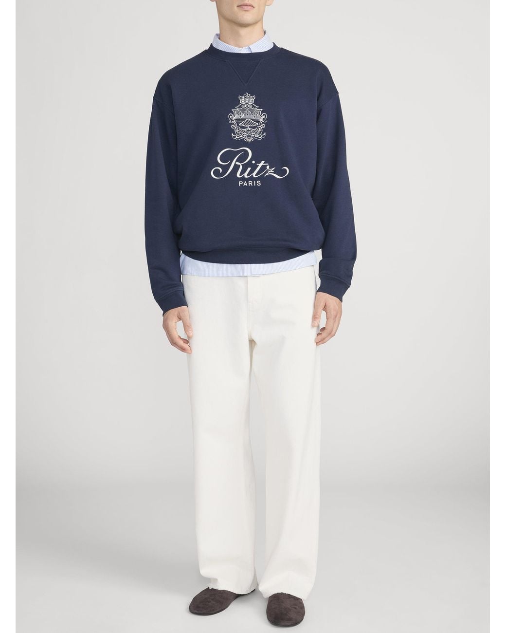 FRAME Brown Ritz Sweatshirt