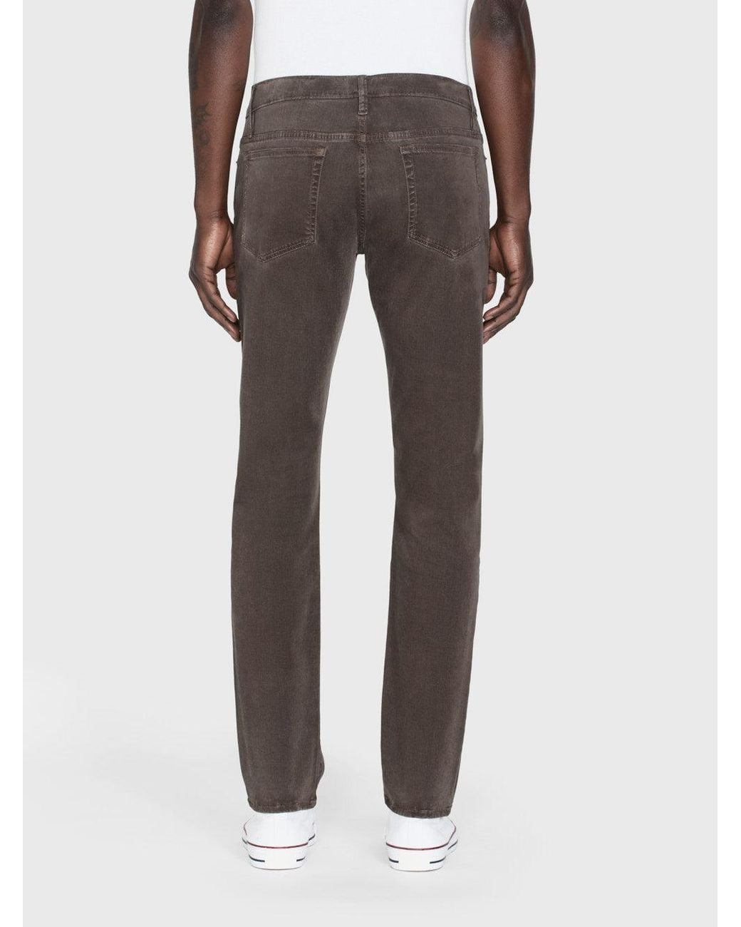 FRAME Gray L'homme Slim Brushed Twill for men