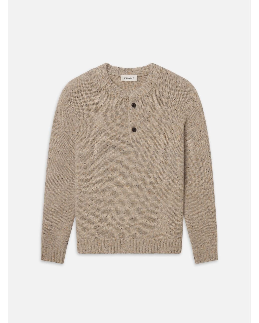 FRAME White The Equestrian Sweater for men