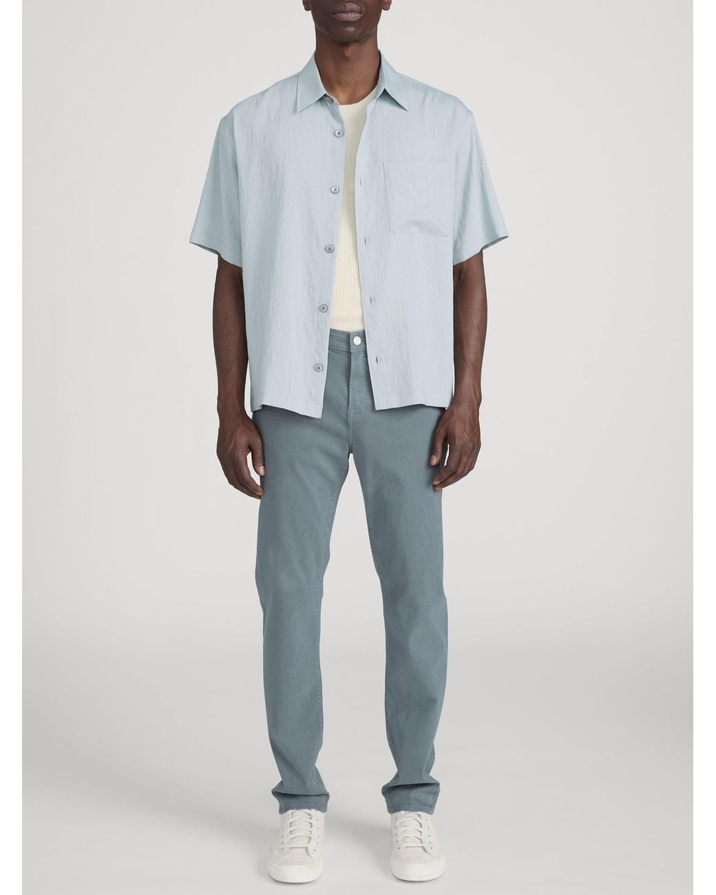 FRAME Gray L'homme Slim Brushed Twill for men