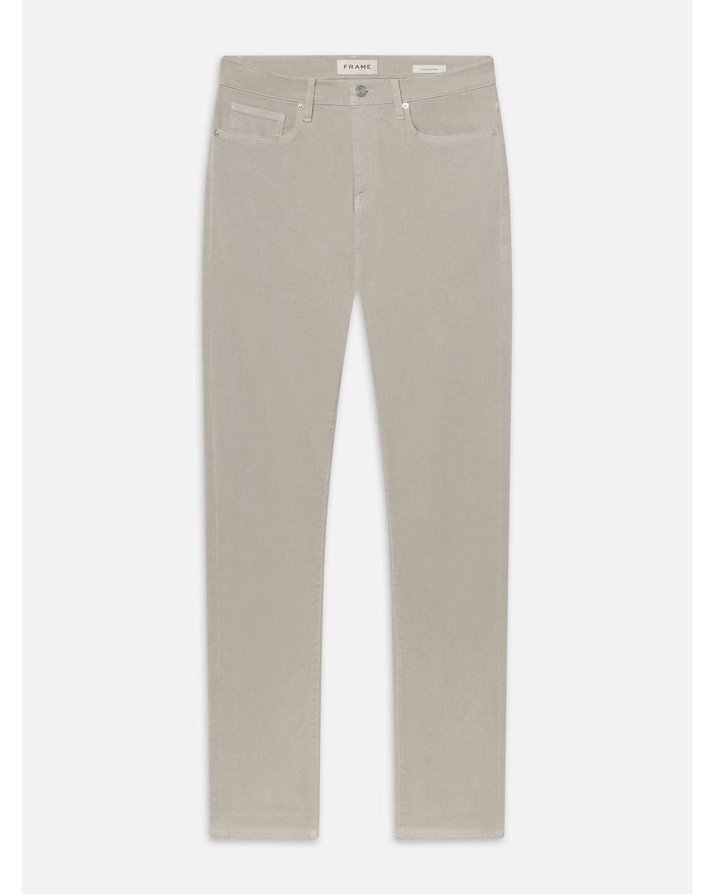 FRAME Natural L'homme Slim Brushed Twill for men