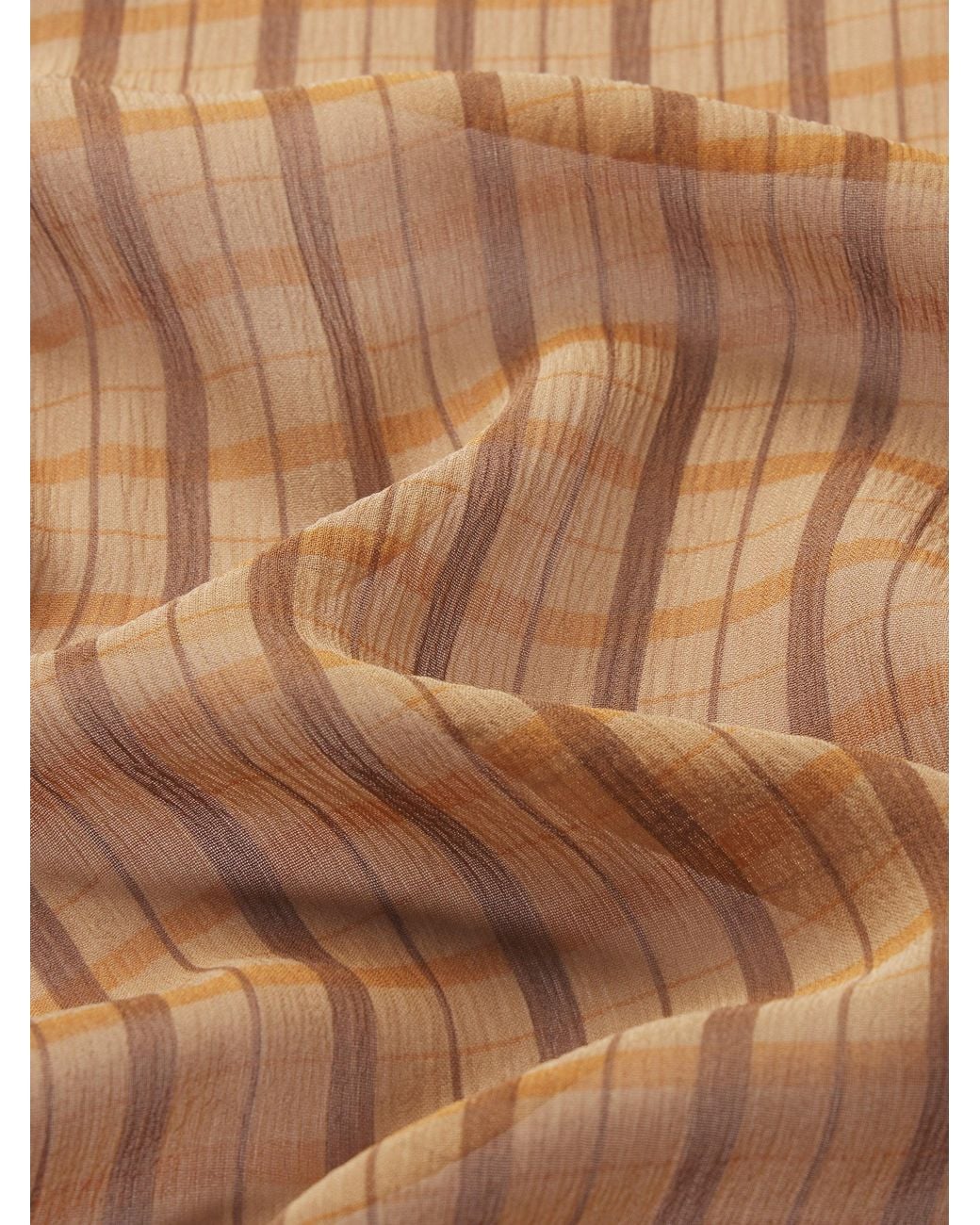 FRAME Brown The Flutter Shirt