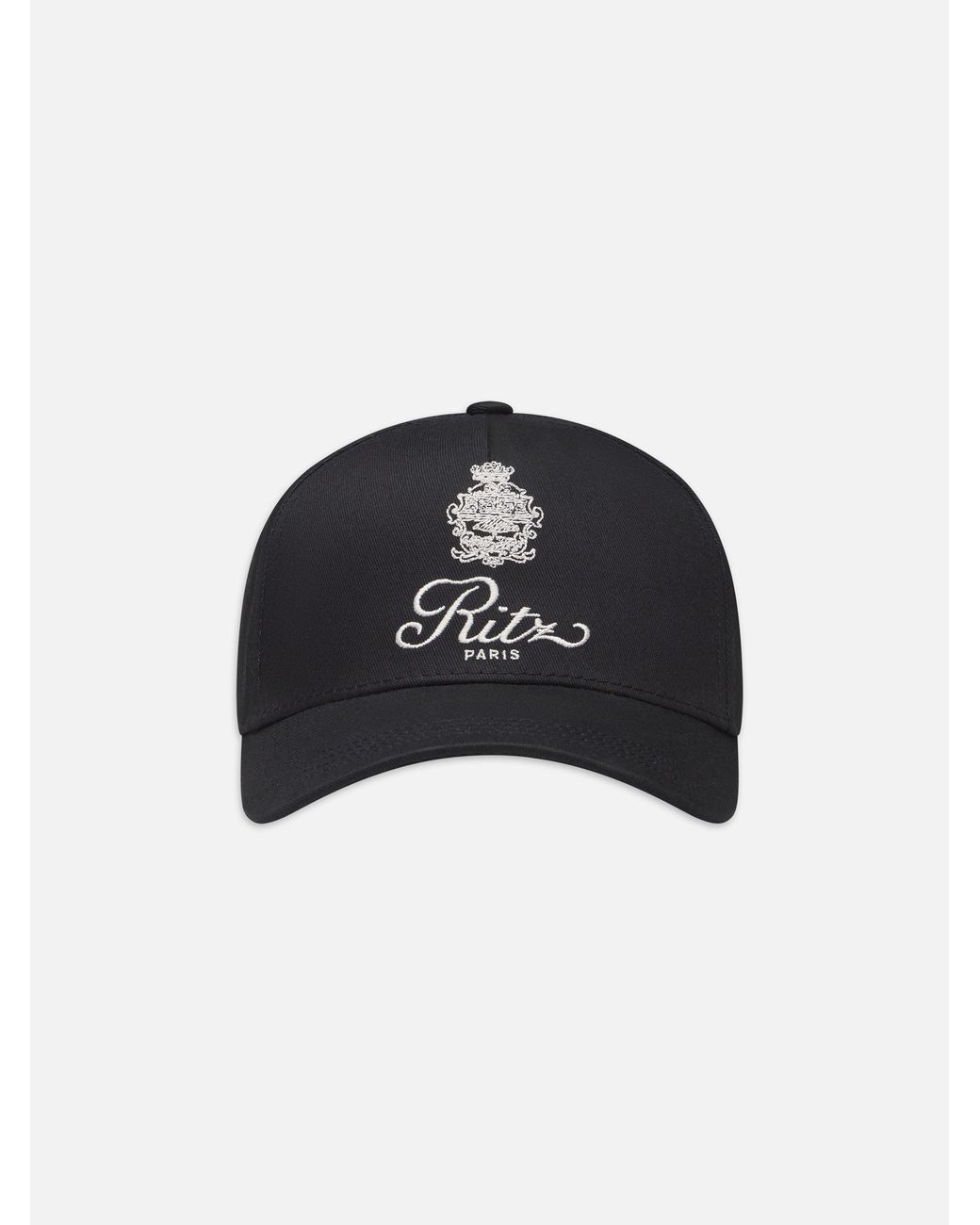 FRAME Black Ritz Cotton Trucker Hat