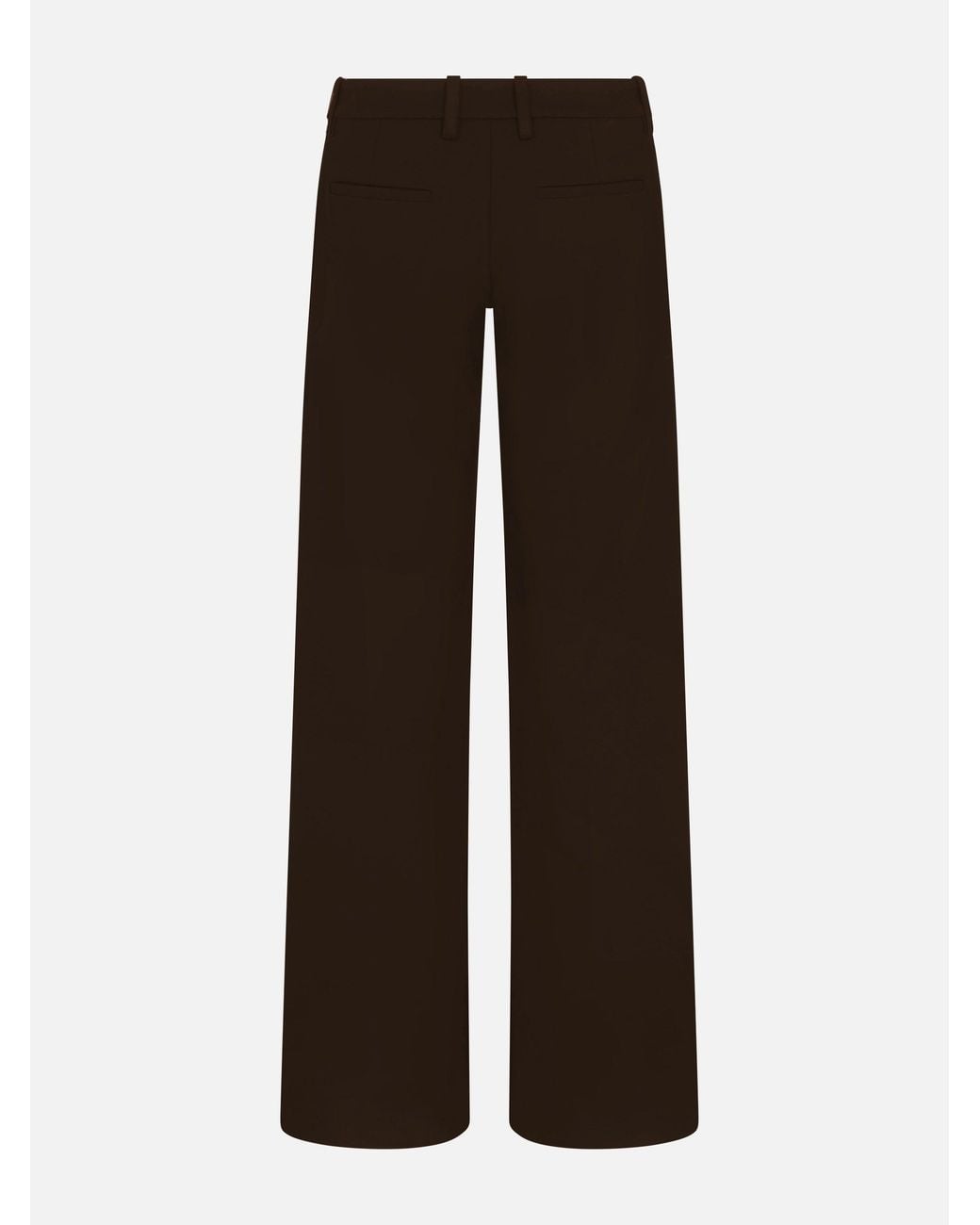 FRAME Brown The Pixie Low Trouser
