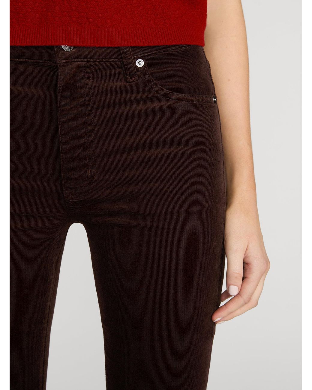 FRAME Brown The Reboot Corduroy