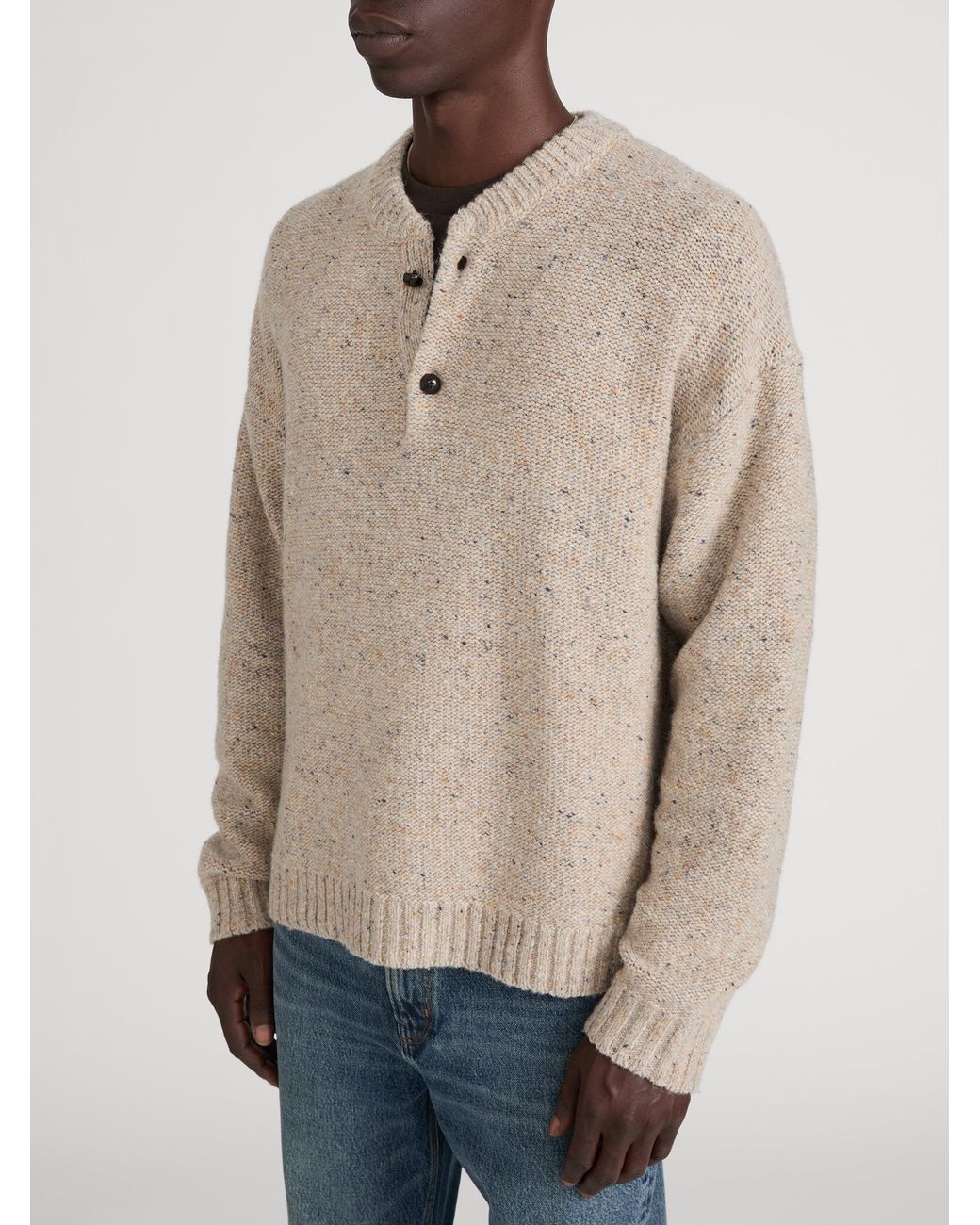 FRAME White The Equestrian Sweater for men