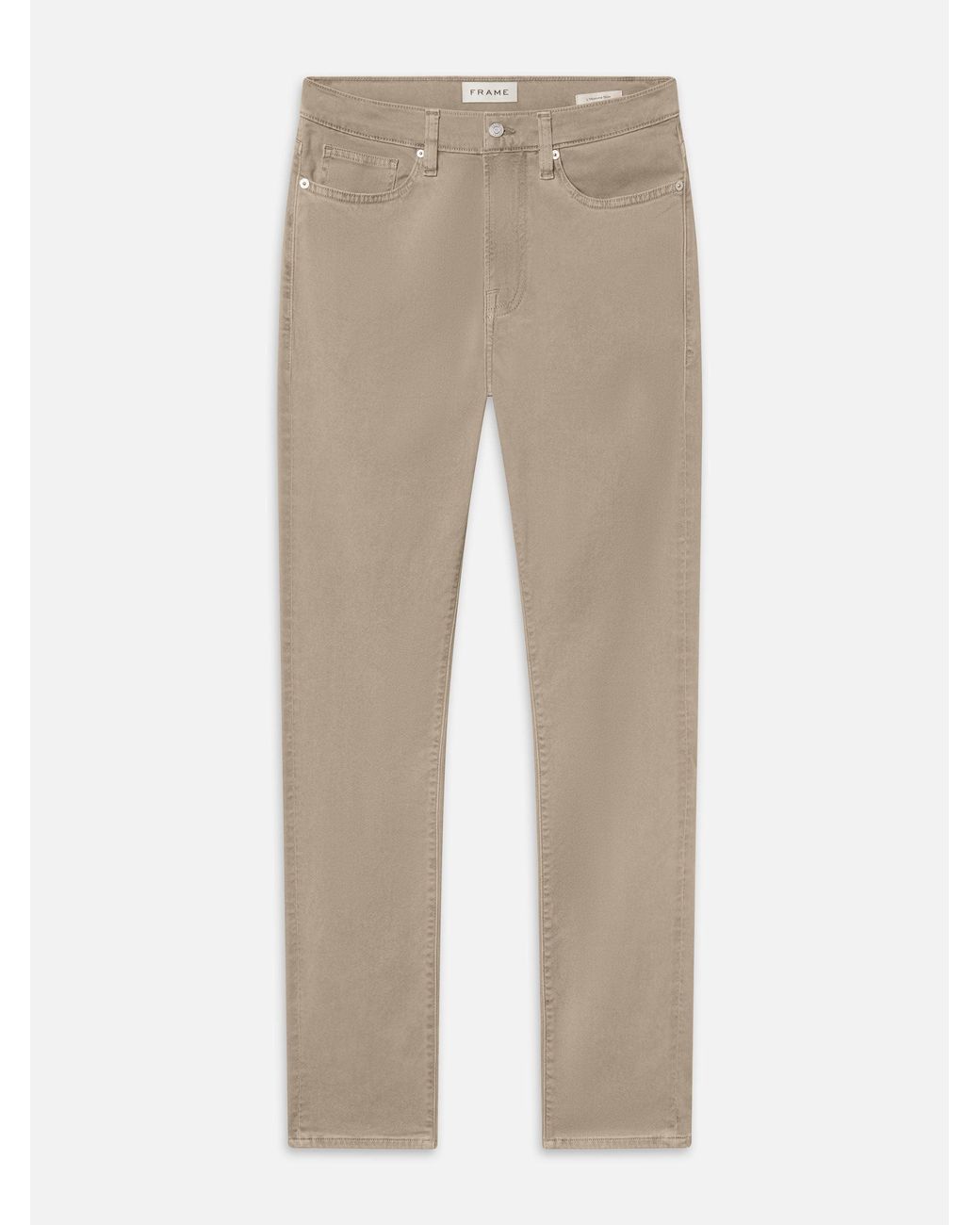 FRAME Natural L'homme Slim Brushed Twill for men