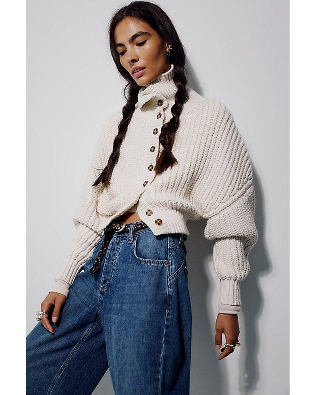 Free People Black Ruby Cotton Cardi