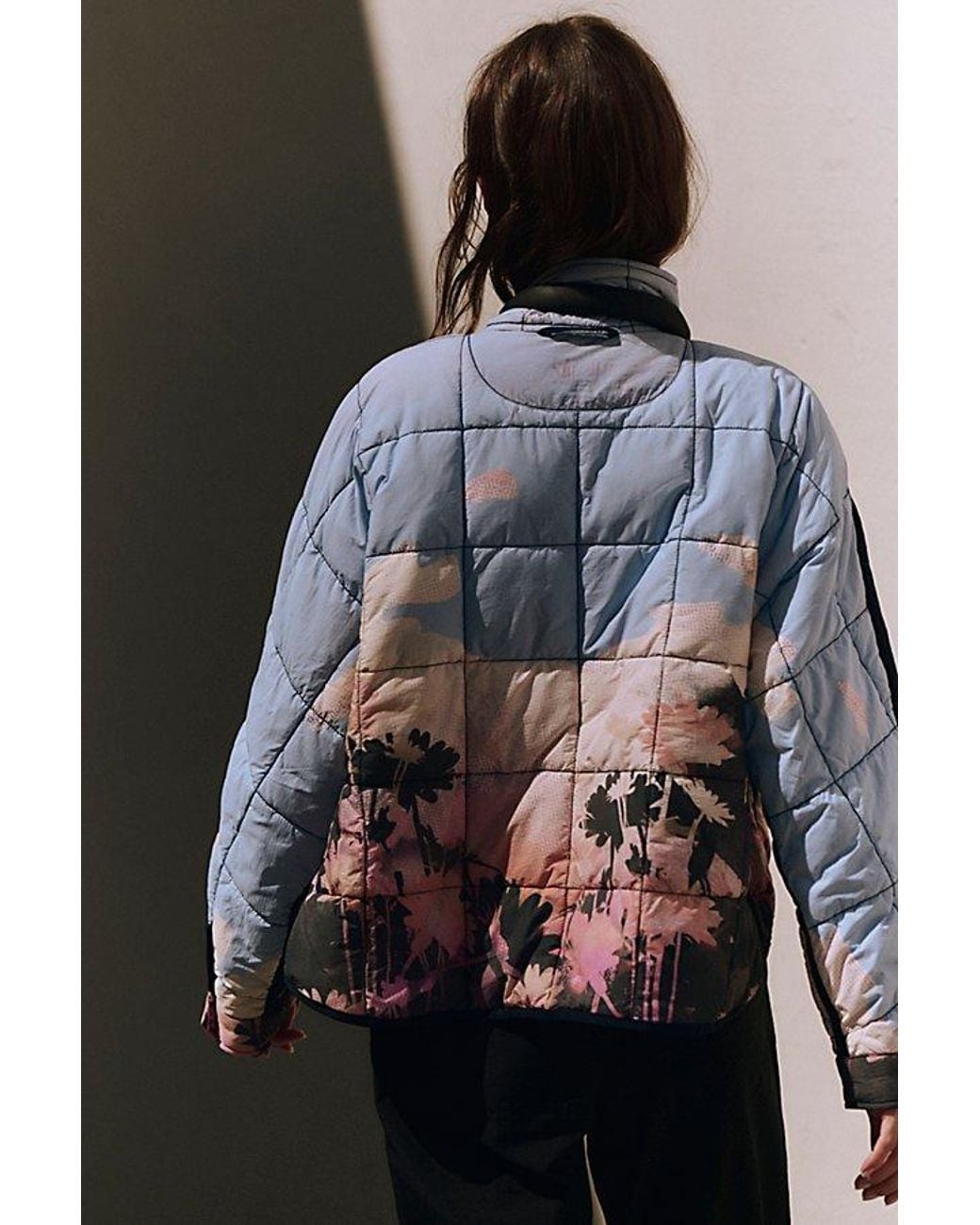 Fp Movement Multicolor Pippa Printed Packable Puffer Jacket