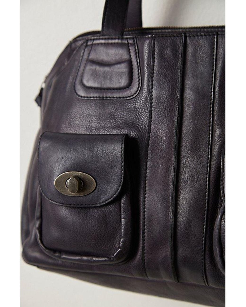 Free People Black Billie Bowler Bag