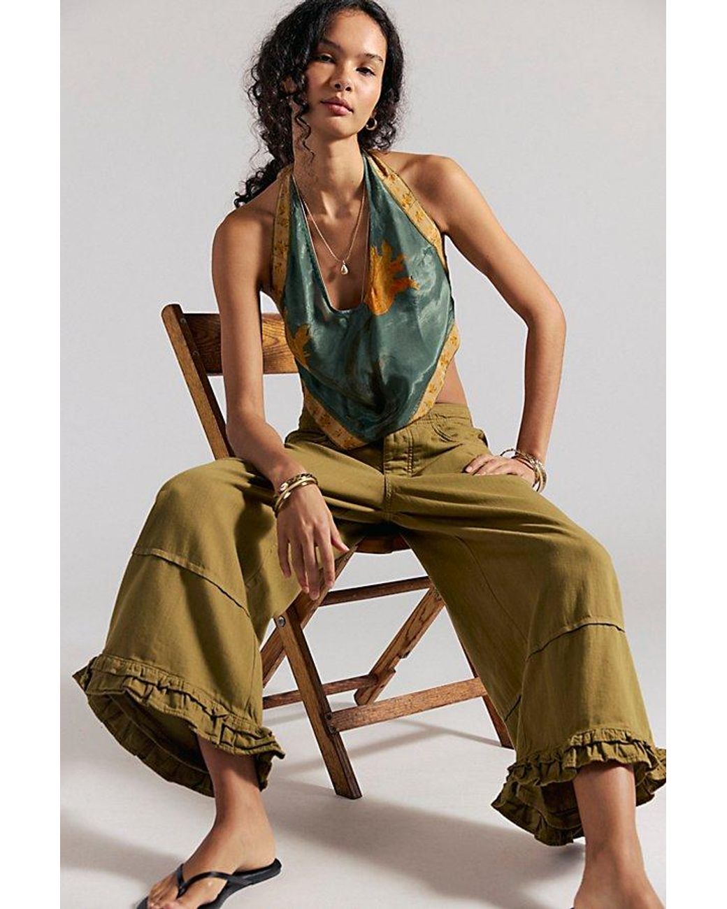 Free People Natural Love Me Not Bloomer Jeans