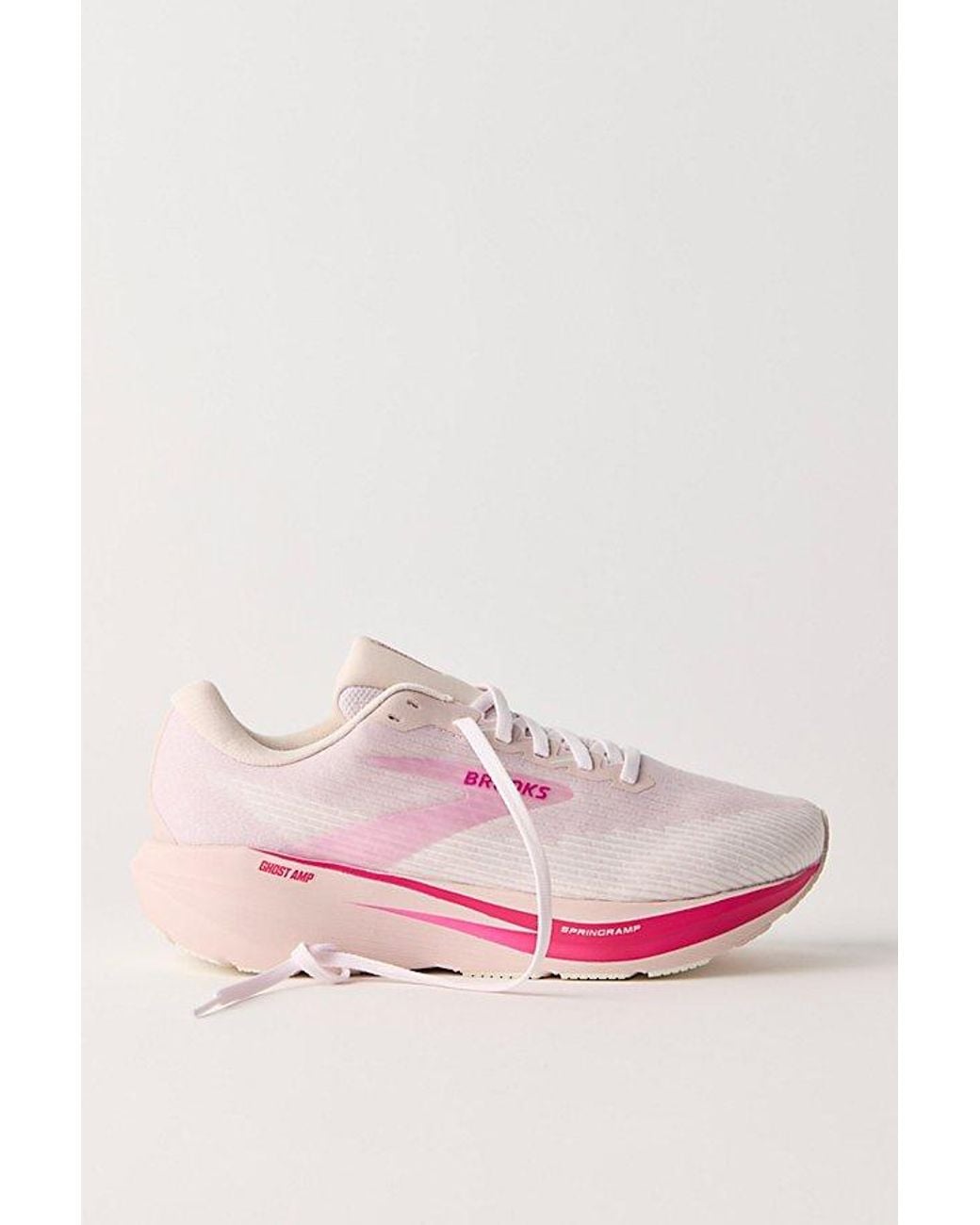 Brooks Pink Ghost Amp Sneakers