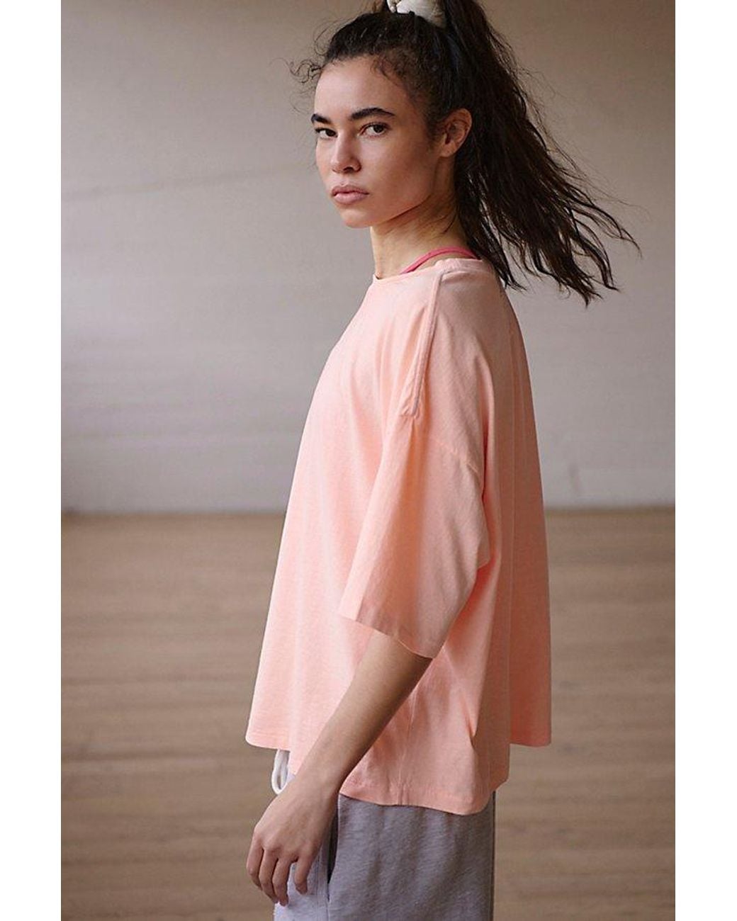 Fp Movement Orange Tackle Tee