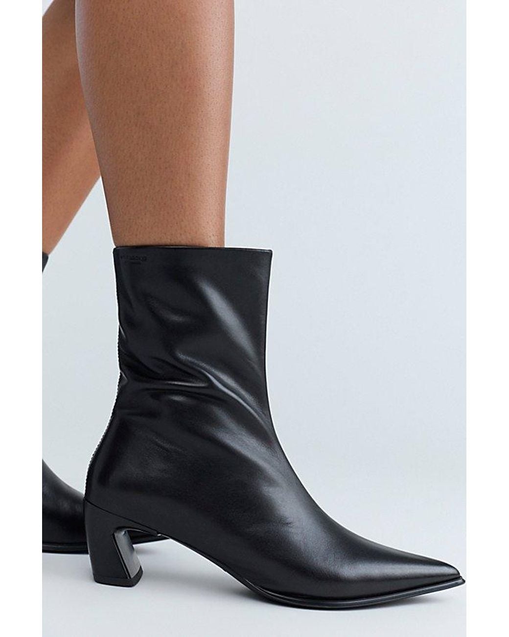 Vagabond Blue Vagabond Ilona Heeled Boots Shoe By