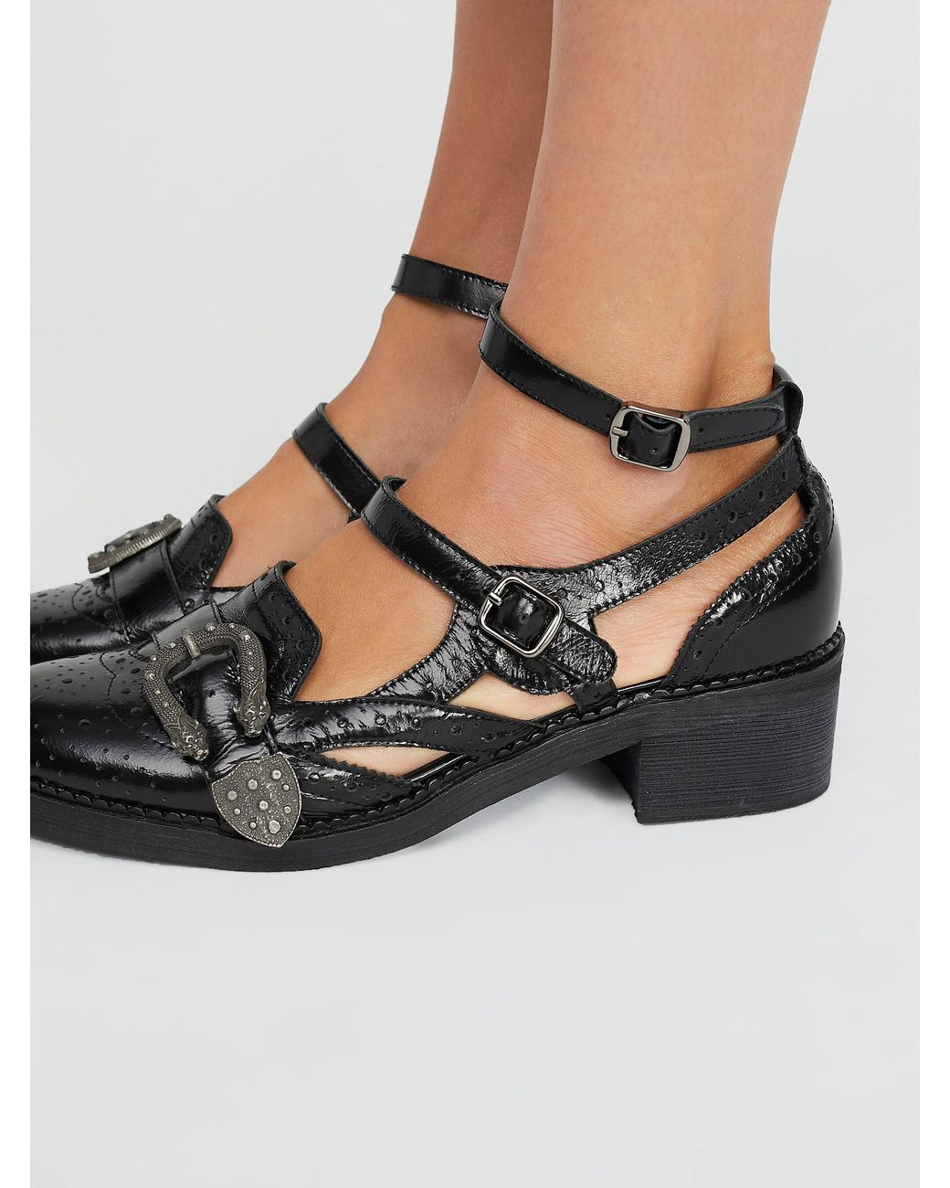 Free People Thunderbird Oxford in Black Lyst