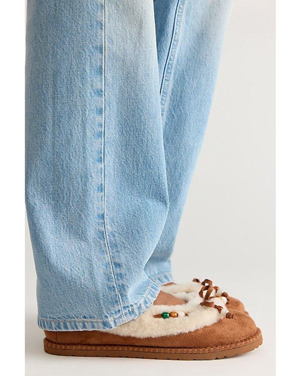 FP Vegan Collection Blue Blizzard Ballet Slippers By