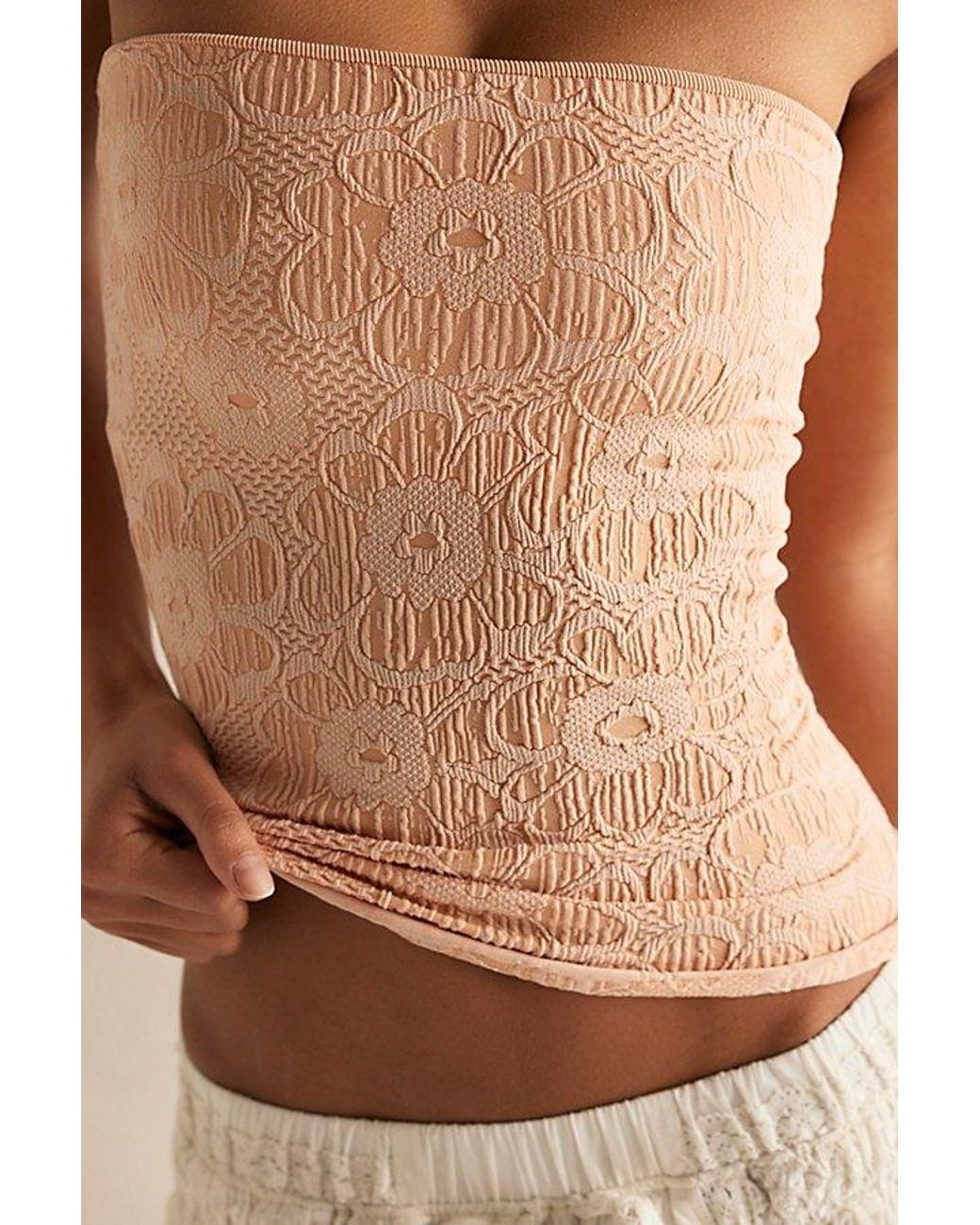 Intimately By Free People Brown Favorite Find Tube Top By