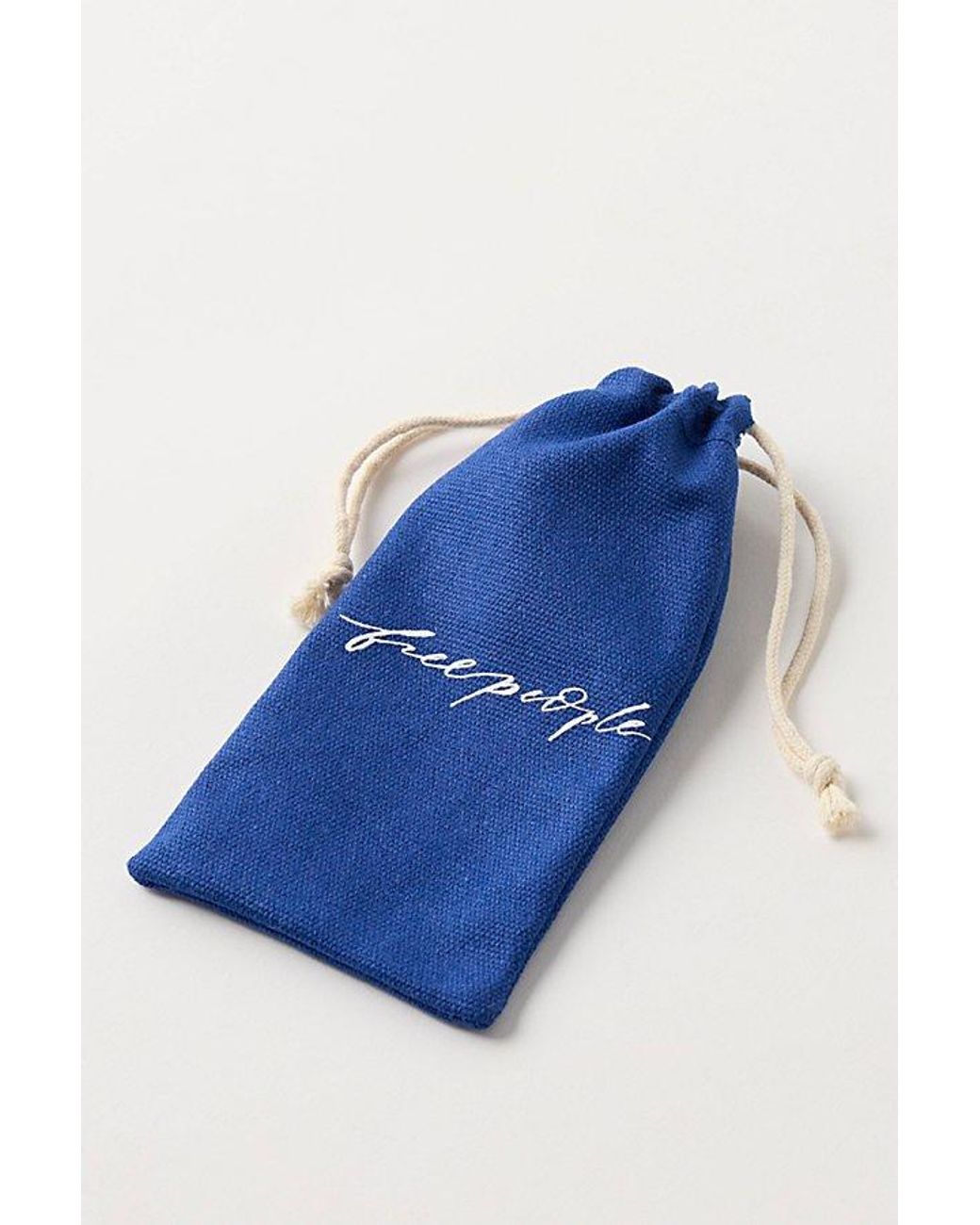 Free People Blue See The Light Polarized Sunglasses