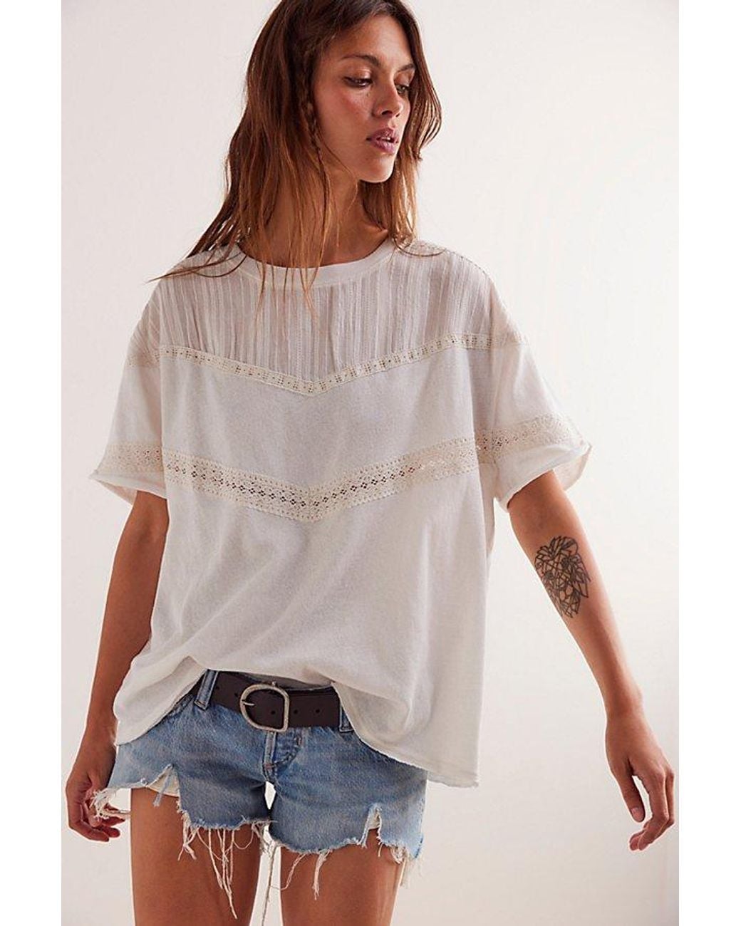 Free People Purple We The Free Dorothy Tee