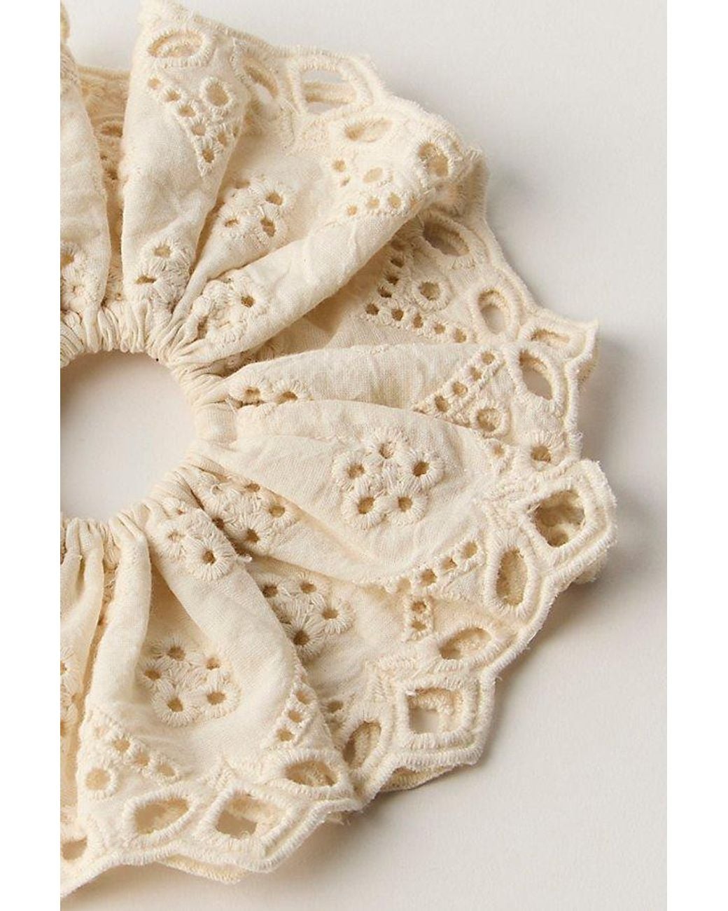 Free People Brown Rosalie Scrunchie