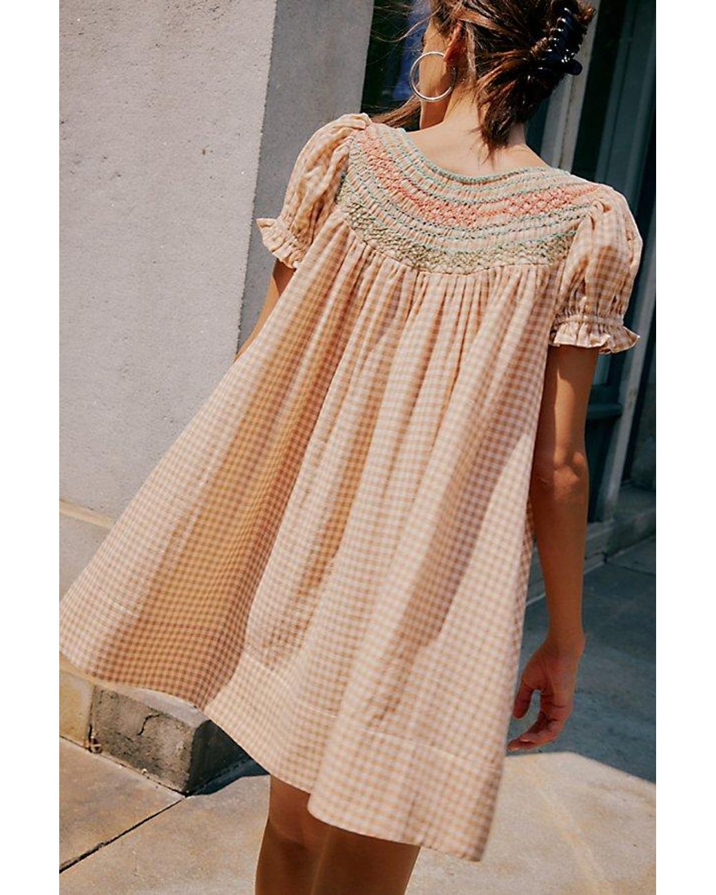 knee length dresses for ladies Camilla Pistachio Ruffle Cuff Mini Dress main image 1