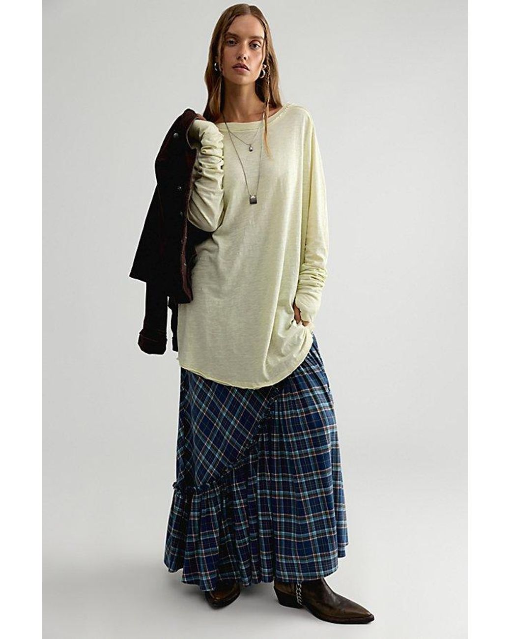 Free People Natural Arden Tee