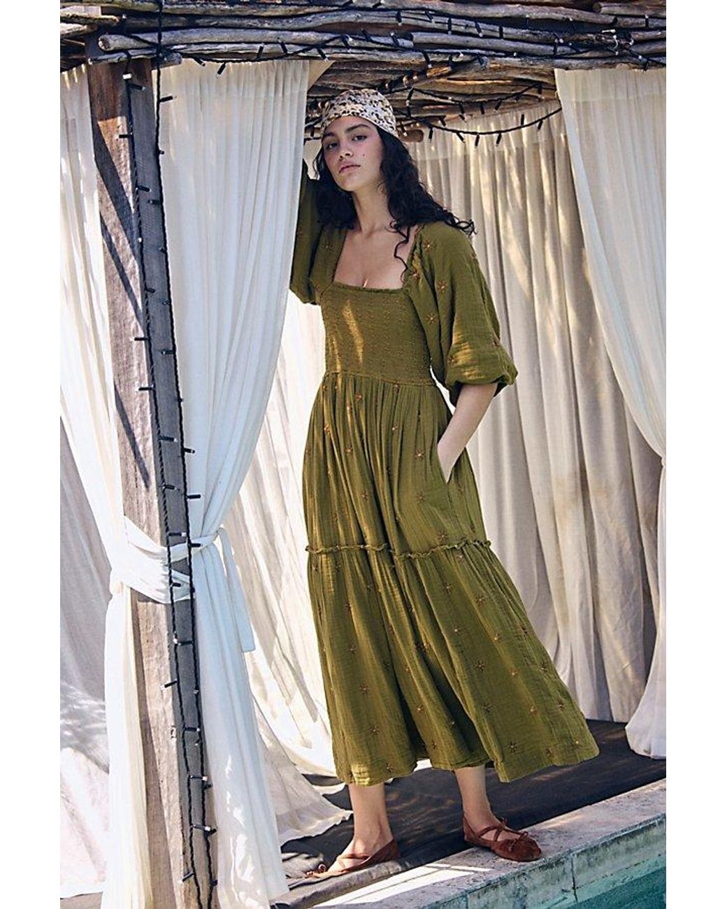 chinese dress ladies Dahlia Embroidered Maxi Dress *XS-XL* | Women's Clothing main image 0