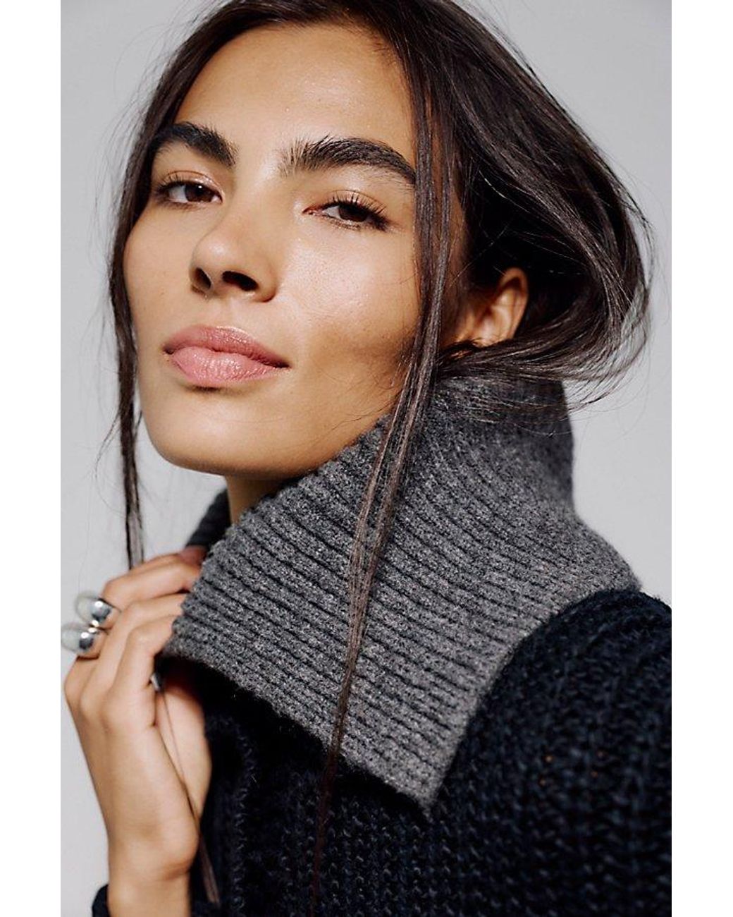 Free People Black Essential Snood