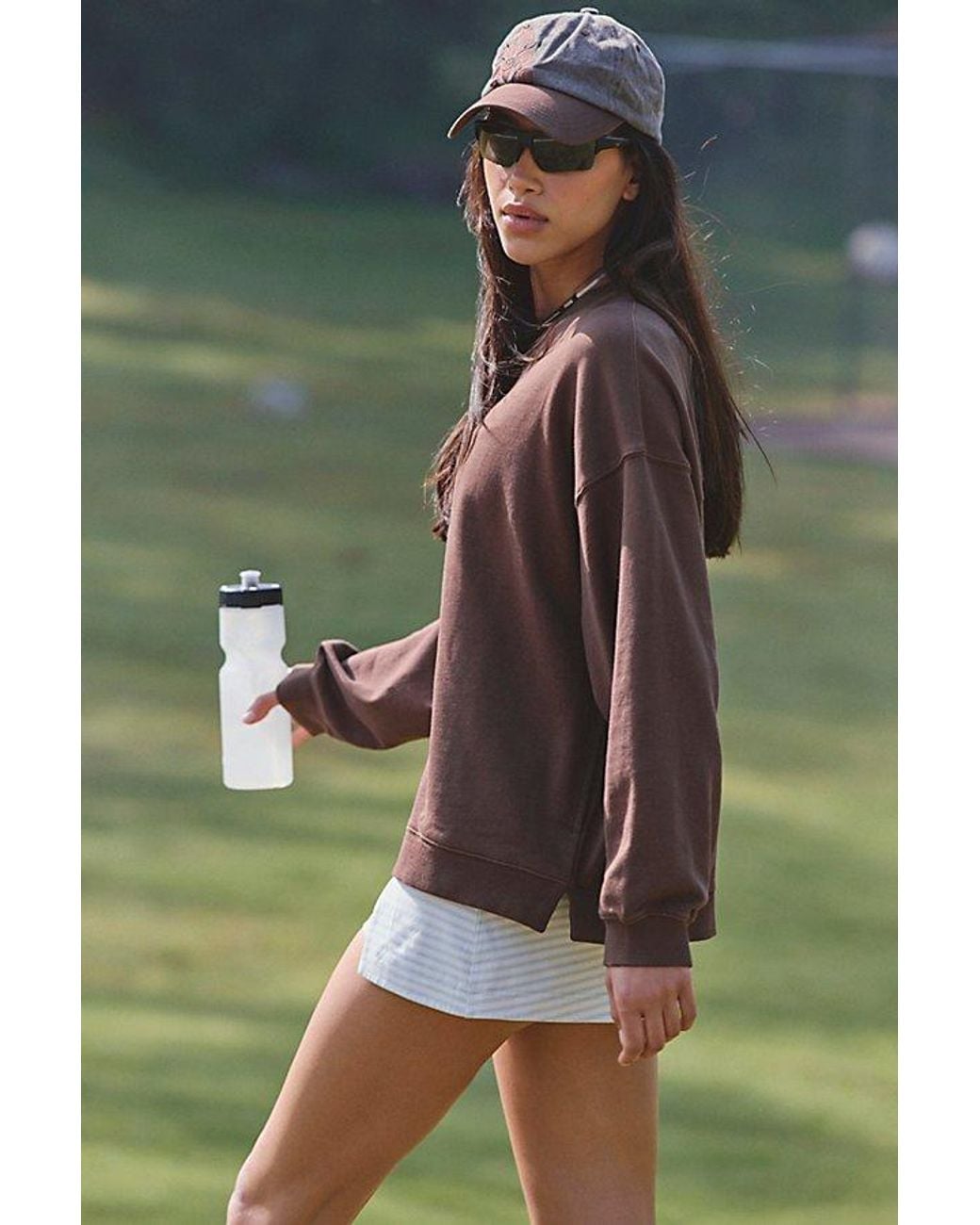 Fp Movement Gray All Star Solid Pullover