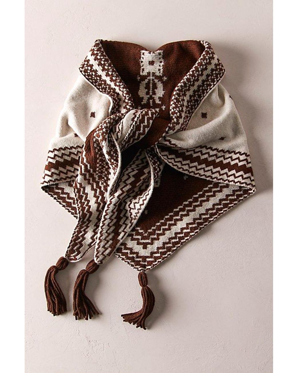 Free People Natural Over The Coat Shawl Jacket