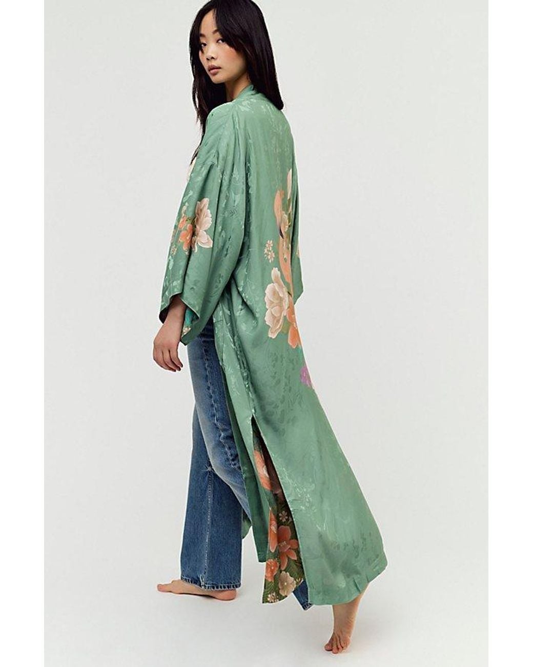 Spell Green Floridian Reversible Robe