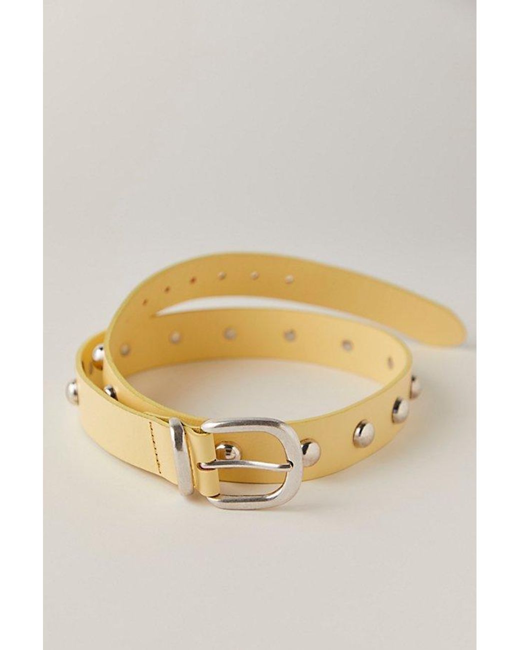 Free People Rhodes Stud Belt in Yellow | Lyst display picture 1