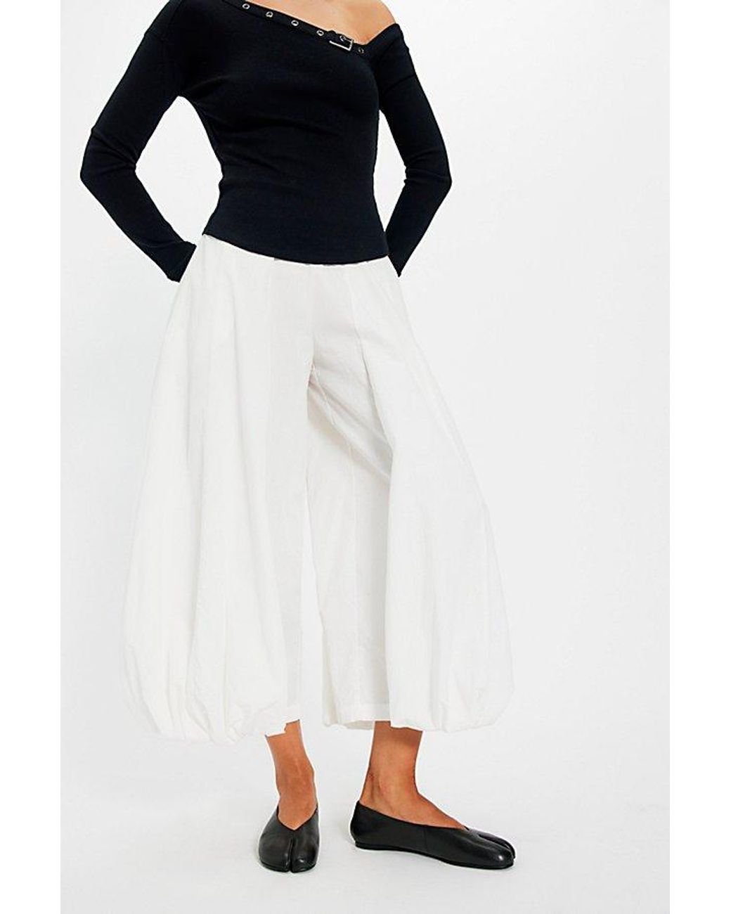 Jeffrey Campbell White Pit Lane Flats By