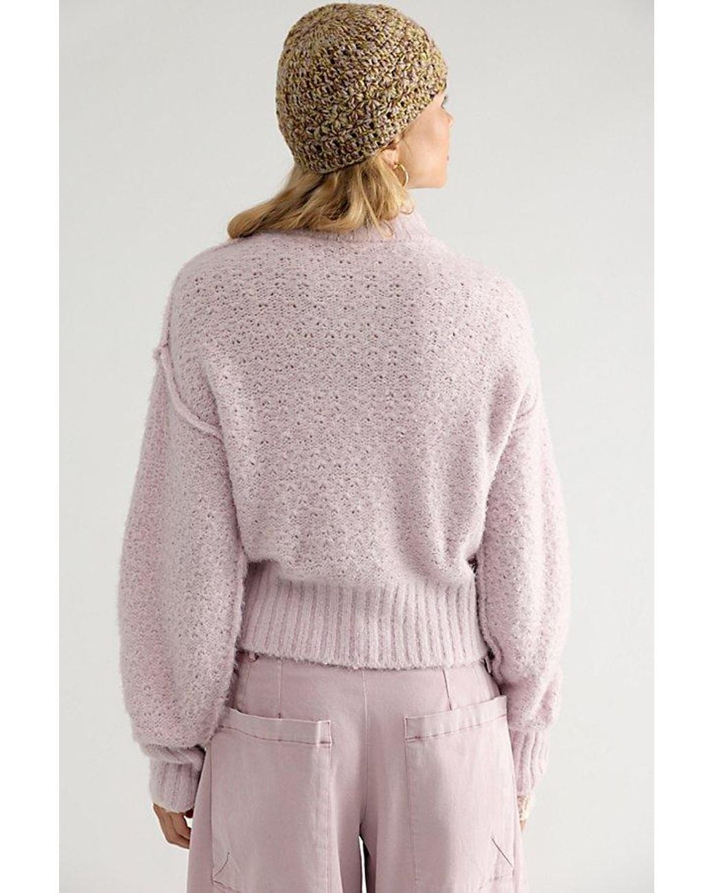 Free People Multicolor Tucked Henley Pullover